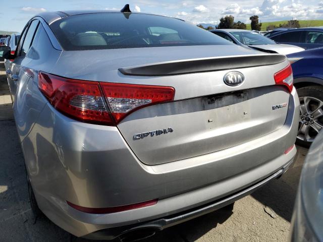 5XXGR4A68DG112970 - 2013 KIA OPTIMA SX SILVER photo 6