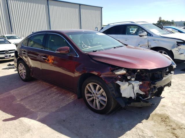 4T1BK1EB1DU041265 - 2013 TOYOTA AVALON BASE 勃艮第红 照片 4