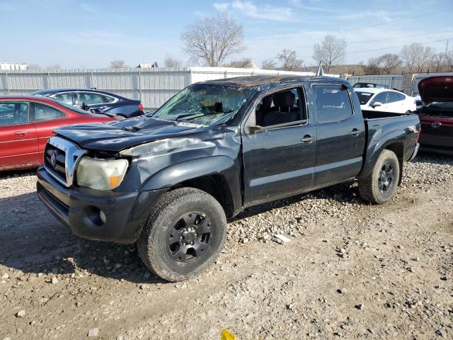 5TEJU62N55Z053322 - 2005 TOYOTA TACOMA DOUBLE CAB PRERUNNER BLACK photo 1