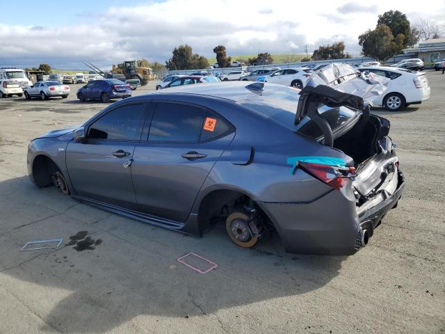 19UUB2F67JA001257 - 2018 ACURA TLX TECH+A ნაცრისფერი ფოტო 2