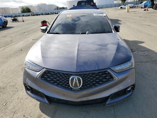 19UUB2F67JA001257 - 2018 ACURA TLX TECH+A ნაცრისფერი ფოტო 5