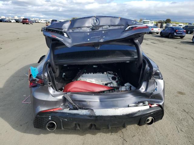 19UUB2F67JA001257 - 2018 ACURA TLX TECH+A ნაცრისფერი ფოტო 6