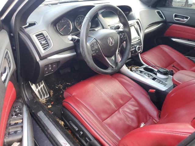 19UUB2F67JA001257 - 2018 ACURA TLX TECH+A ნაცრისფერი ფოტო 8