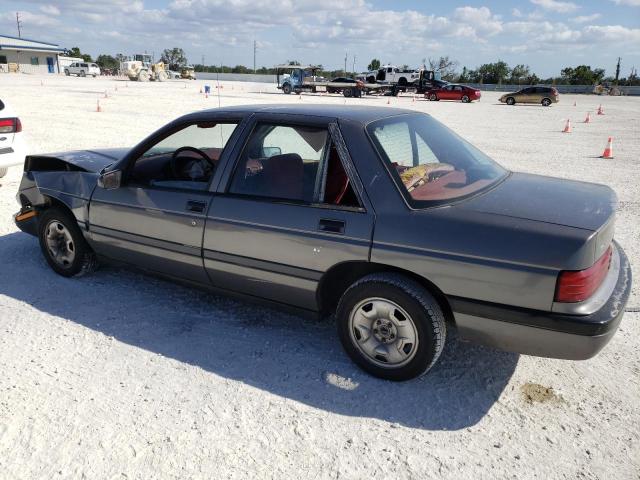 1G1LT53T8ME190056 - 1991 CHEVROLET CORSICA LT GRAY photo 2