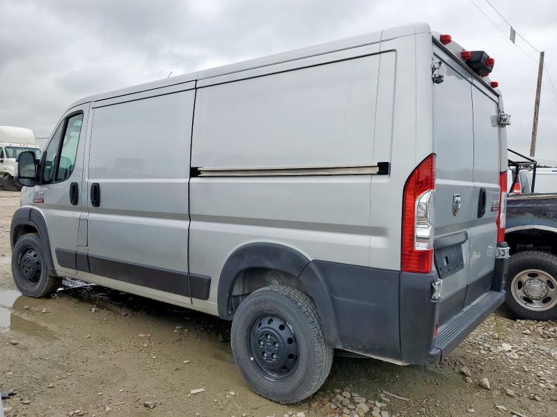 3C6LRVAG3ME567058 - 2021 RAM PROMASTER 1500 STANDARD SILVER photo 2