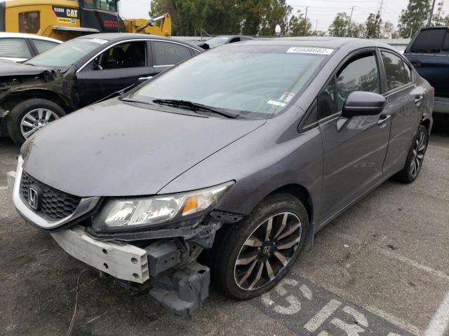 2HGFB2F92FH524794 - 2015 HONDA CIVIC EXL 石墨色 照片 2