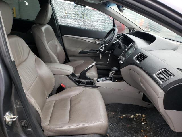 2HGFB2F92FH524794 - 2015 HONDA CIVIC EXL 石墨色 照片 5