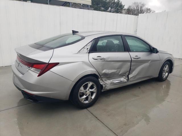 5NPLL4AG9MH043333 - 2021 HYUNDAI ELANTRA SE SILVER photo 3