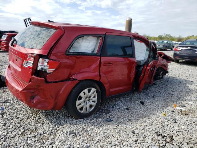 3C4PDCAB1ET280672 - 2014 DODGE JOURNEY SE RED photo 3