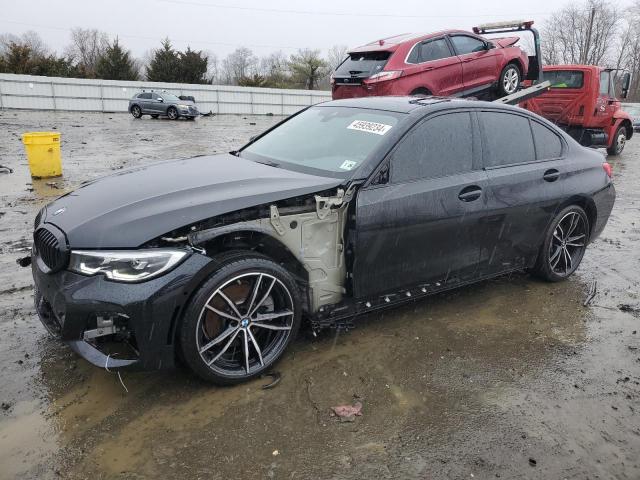 3MW5R1J0XM8B55860 - 2021 BMW 330I BLACK photo 1