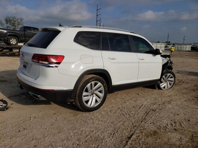 1V2ER2CA9MC583389 - 2021 VOLKSWAGEN ATLAS SEL WHITE photo 3