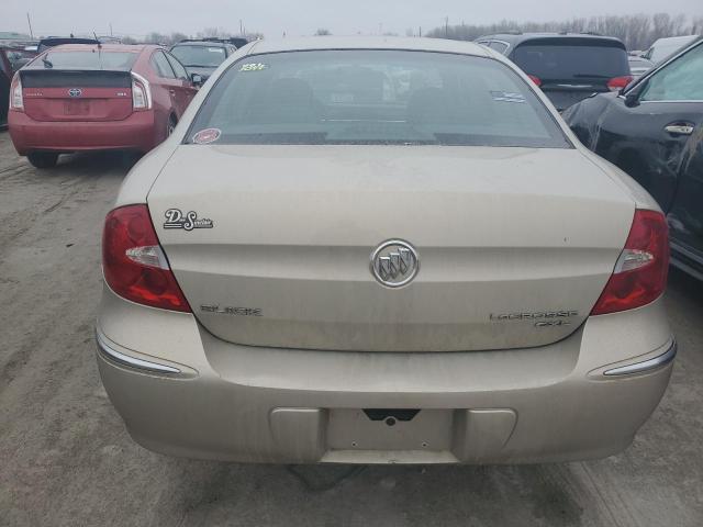 2G4WD582191120744 - 2009 BUICK LACROSSE CXL BEIGE photo 6