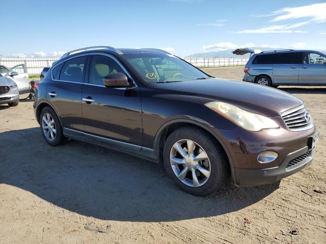 JNKAJ09E98M300252 - 2008 INFINITI EX35 BASE BROWN photo 4