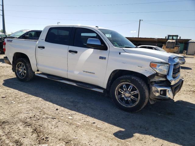 5TFEY5F12EX154591 - 2014 TOYOTA TUNDRA CREWMAX SR5 WHITE photo 4