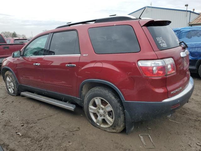 1GKEV33D49J216288 - 2009 GMC ACADIA SLT-2 RED photo 2