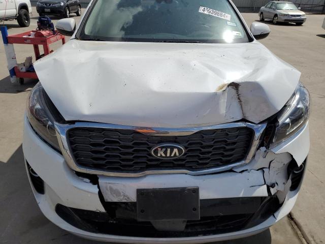 5XYPH4A53LG709545 - 2020 KIA SORENTO EX WHITE photo 12