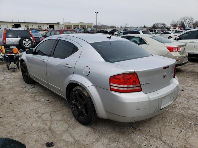 1B3CC4FB0AN234715 - 2010 DODGE AVENGER SXT SILVER photo 2