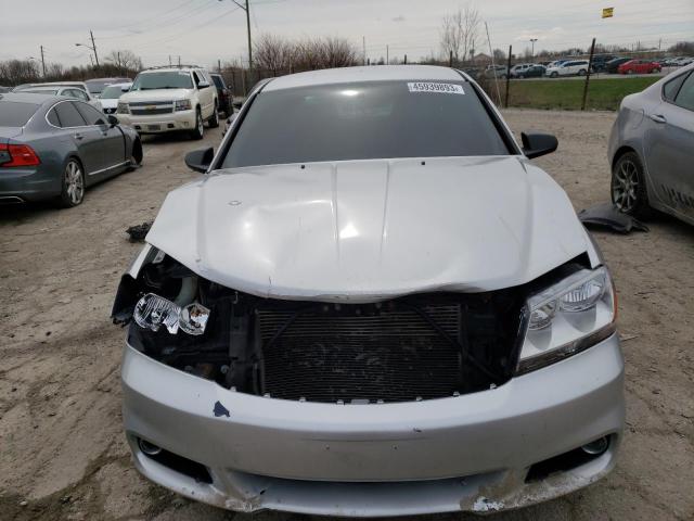 1B3CC4FB0AN234715 - 2010 DODGE AVENGER SXT SILVER photo 5