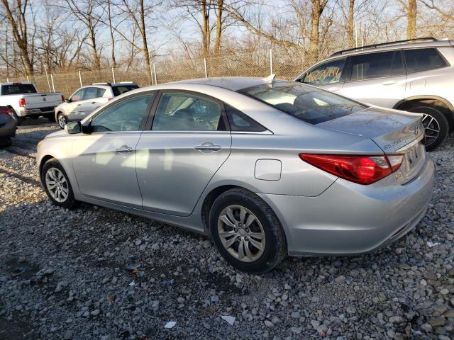 5NPEB4AC3BH275917 - 2011 HYUNDAI SONATA GLS SILVER photo 2