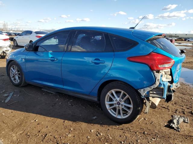 1FADP3K27FL327067 - 2015 FORD FOCUS SE BLUE photo 2