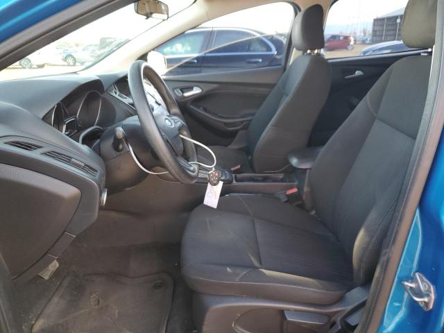 1FADP3K27FL327067 - 2015 FORD FOCUS SE BLUE photo 7