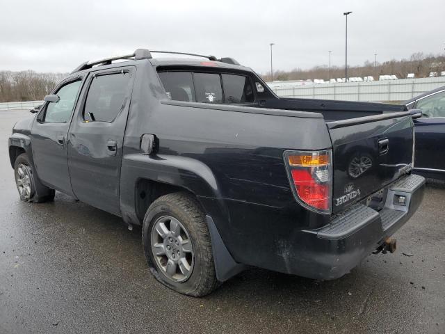 2HJYK16348H523674 - 2008 HONDA RIDGELINE RTX BLACK photo 2