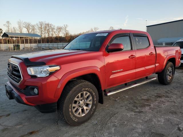 3TMDZ5BNXKM074667 - 2019 TOYOTA TACOMA DOUBLE CAB RED photo 1