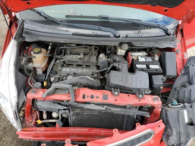 KL8CD6S97FC722307 - 2015 CHEVROLET SPARK 1LT RED photo 11