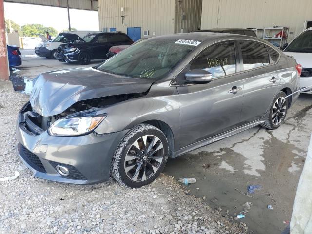 3N1CB7AP4HY391024 - 2017 NISSAN SENTRA SR TURBO GRAY photo 1