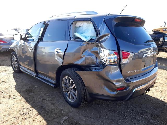 5N1AR2MMXGC665317 - 2016 NISSAN PATHFINDER S GRAY photo 2