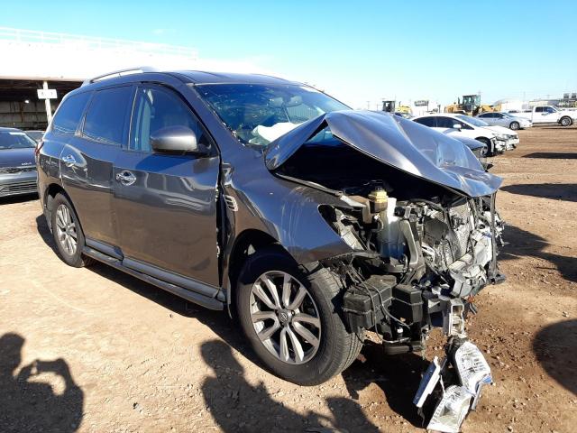 5N1AR2MMXGC665317 - 2016 NISSAN PATHFINDER S 灰色 照片 4