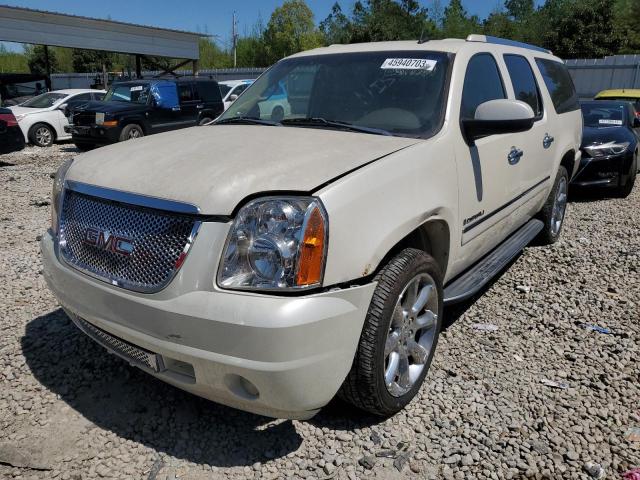 1GKFK06269R212055 - 2009 GMC YUKON XL DENALI WHITE photo 1