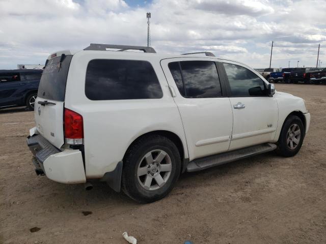 5N1AA08A35N735270 - 2005 NISSAN ARMADA SE WHITE photo 3