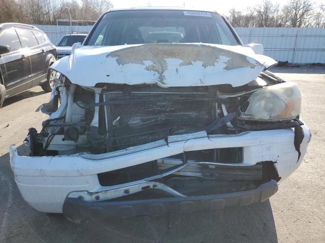 5FNYF18525B048583 - 2005 HONDA PILOT EXL WHITE photo 5