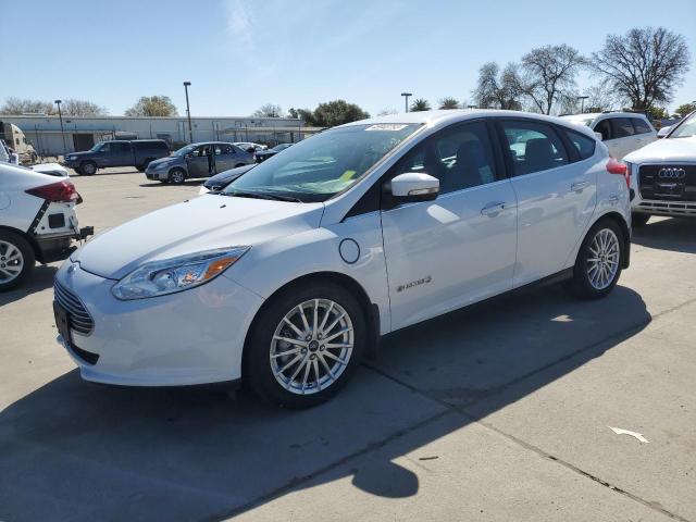 1FADP3R41EL364153 - 2014 FORD FOCUS BEV WHITE photo 1