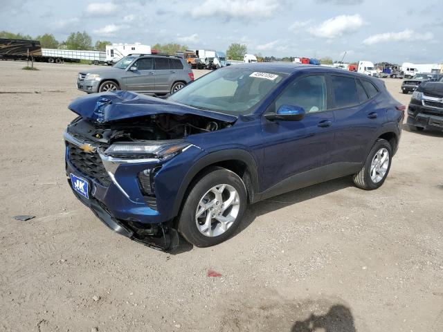 KL77LFE22RC110737 - 2024 CHEVROLET TRAX LS BLUE photo 1