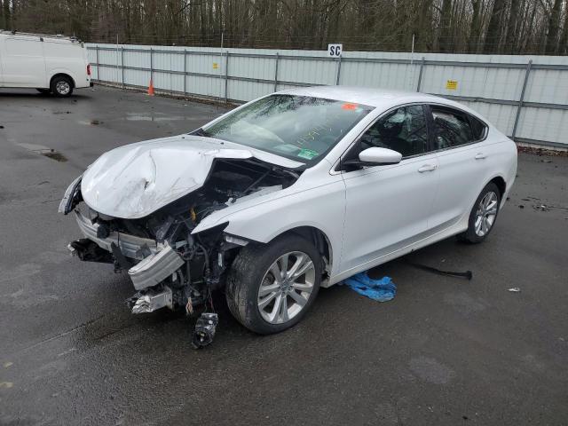 1C3CCCAB8FN755063 - 2015 CHRYSLER 200 LIMITED WHITE photo 1