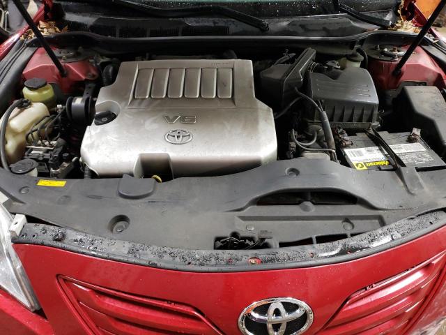 4T1BK46K18U066172 - 2008 TOYOTA CAMRY LE RED photo 11