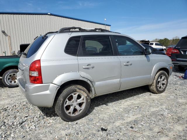 KM8JN12B39U938957 - 2009 HYUNDAI TUCSON SE SILVER photo 3