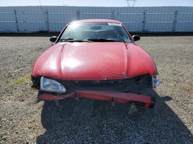 1FAFP4043WF246553 - 1998 FORD MUSTANG RED photo 5