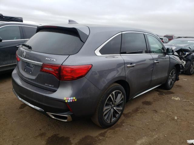 5J8YD4H79KL004065 - 2019 ACURA MDX TECHNOLOGY CHARCOAL photo 3