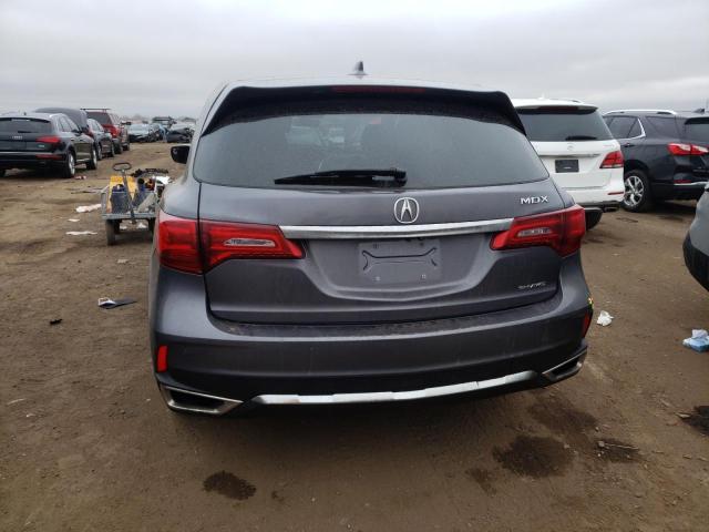 5J8YD4H79KL004065 - 2019 ACURA MDX TECHNOLOGY CHARCOAL photo 6