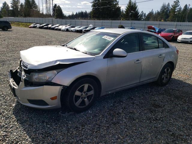 1G1PE5S94B7184337 - 2011 CHEVROLET CRUZE LT SILVER photo 1