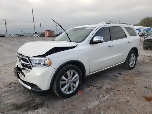 1D4RE4GG8BC732996 - 2011 DODGE DURANGO CREW WHITE photo 1