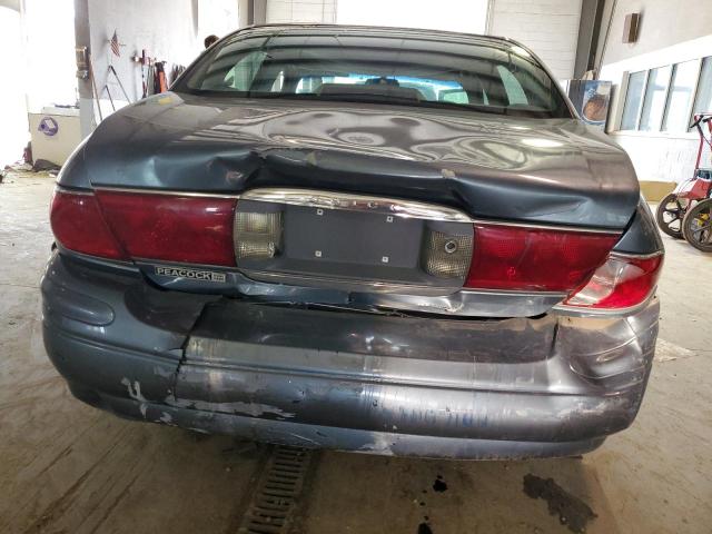 1G4HP54K124184458 - 2002 BUICK LESABRE CUSTOM BLUE photo 6