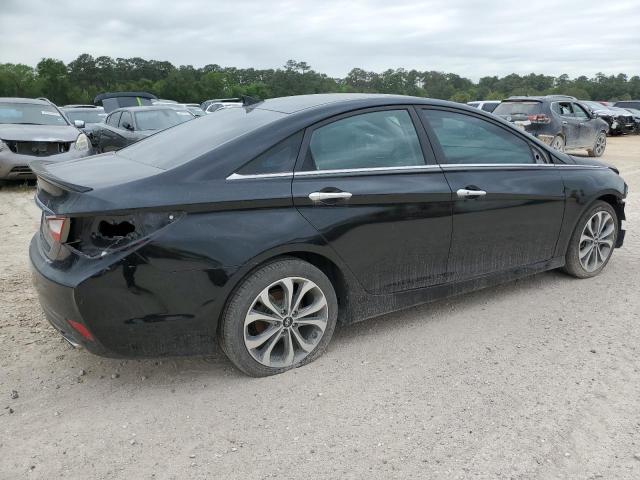 5NPEC4AC4EH916476 - 2014 HYUNDAI SONATA SE BLACK photo 3