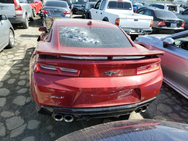 1G1FK1R66H0211144 - 2017 CHEVROLET CAMARO ZL1 RED photo 6