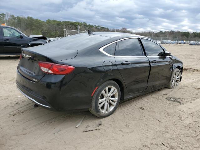 1C3CCCABXFN673285 - 2015 CHRYSLER 200 S LIMITED BLACK photo 3