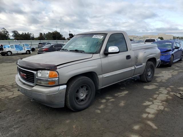 1GTEC14V01Z114991 - 2001 GMC NEW SIERRA C1500 GRAY photo 1