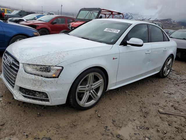 WAUBGAFLXEA006592 - 2014 AUDI S4 PREMIUM PLUS WHITE photo 1